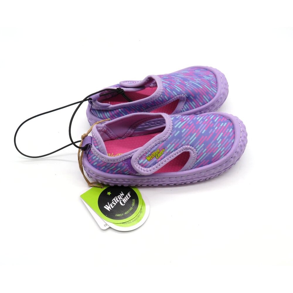 Western Chief Girls Water Shoes Size 10 Multi Color New With Tags